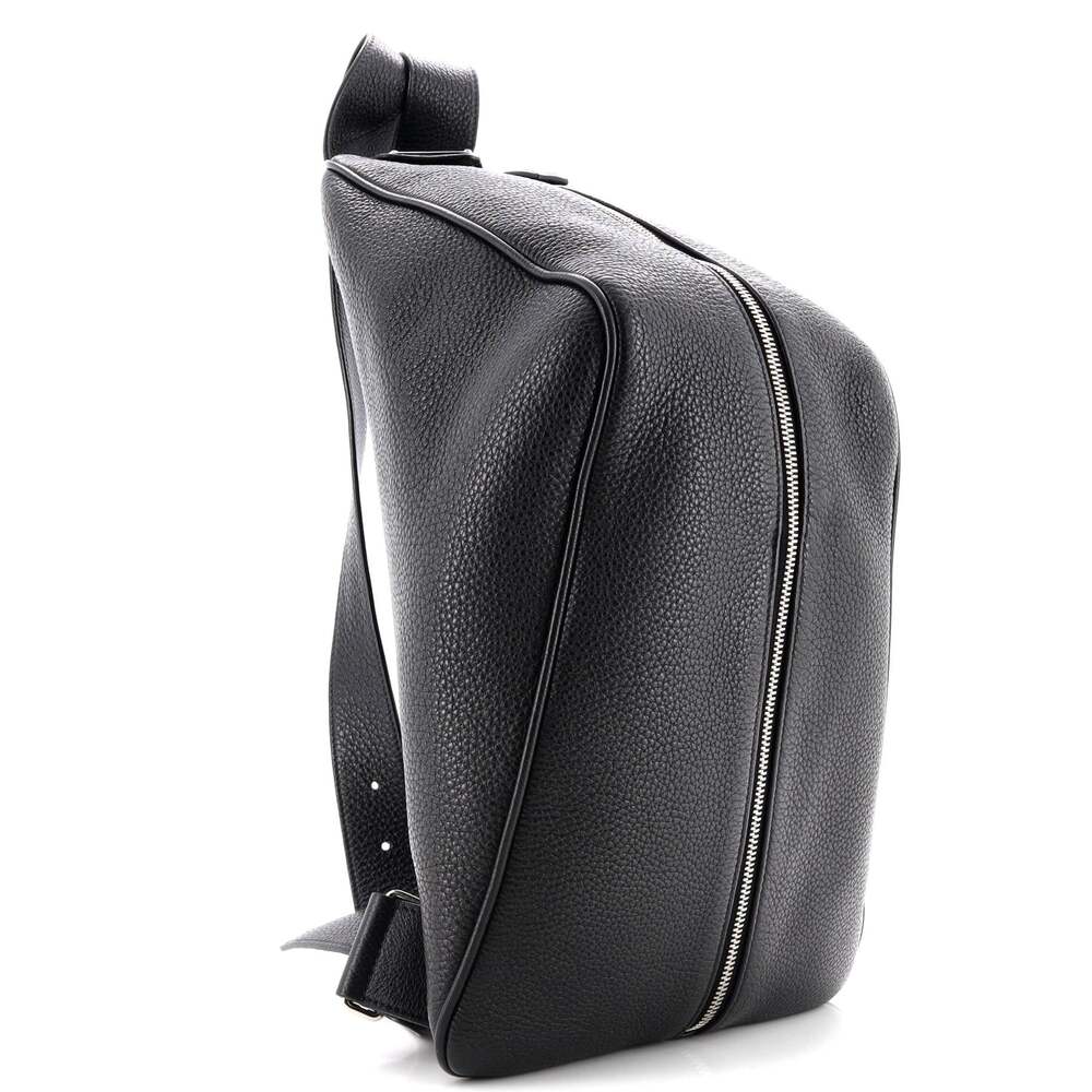 Prada Triangle Zip Backpack Leather #230672P10B - image 2